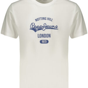 PEPE JEANS T-SHIRT MANICHE CORTE UOMO BIANCO