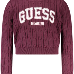 GUESS JEANS MAGLIONE BAMBINA VIOLA