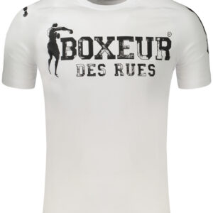 BOXEUR DES RUES T-SHIRT MANICHE CORTE UOMO BIANCO