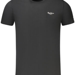 PEPE JEANS T-SHIRT MANICHE CORTE UOMO NERO