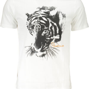 CAVALLI CLASS T-SHIRT MANICHE CORTE UOMO BIANCO