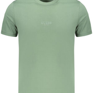 GUESS JEANS T-SHIRT MANICHE CORTE UOMO VERDE