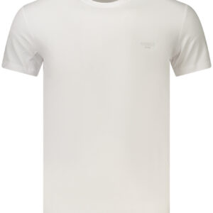 GUESS JEANS T-SHIRT MANICHE CORTE UOMO BIANCO
