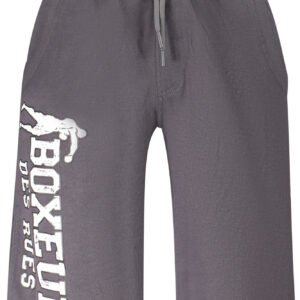 BOXEUR DES RUES PANTALONE TUTA CORTO UOMO GRIGIO