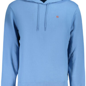 NAPAPIJRI FELPA SENZA ZIP UOMO AZZURRO
