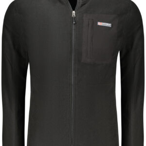 NORWAY 1963 FELPA CON ZIP UOMO NERO
