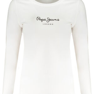PEPE JEANS T-SHIRT MANICHE LUNGHE DONNA BIANCO