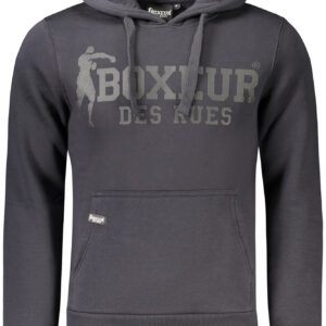 BOXEUR DES RUES FELPA SENZA ZIP UOMO GRIGIO