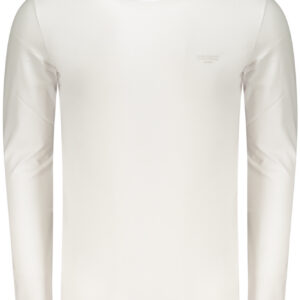 GUESS JEANS T-SHIRT MANICHE LUNGHE UOMO BIANCO