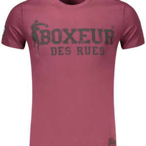 BOXEUR DES RUES T-SHIRT MANICHE CORTE UOMO ROSSO