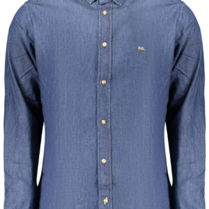 PEPE JEANS CAMICIA MANICHE LUNGHE UOMO BLU