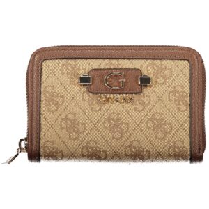 GUESS JEANS PORTAFOGLIO DONNA BEIGE