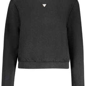 GUESS JEANS FELPA SENZA ZIP DONNA NERO