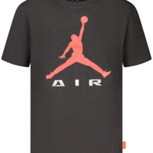 JORDAN T-SHIRT MANICHE CORTE BAMBINO NERO