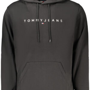 TOMMY HILFIGER FELPA SENZA ZIP UOMO NERO