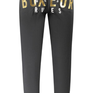 BOXEUR DES RUES PANTALONE TUTA LUNGO UOMO NERO