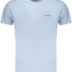 PEPE JEANS T-SHIRT MANICHE CORTE UOMO AZZURRO