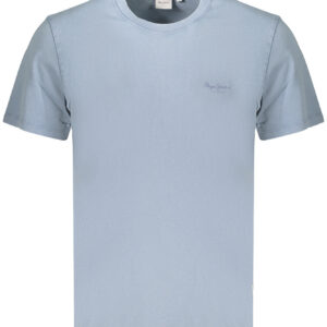 PEPE JEANS T-SHIRT MANICHE CORTE UOMO AZZURRO