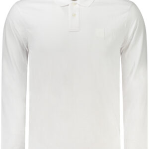 HUGO BOSS POLO MANICHE LUNGHE UOMO BIANCO
