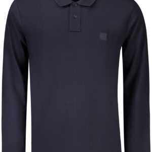 HUGO BOSS POLO MANICHE LUNGHE UOMO BLU