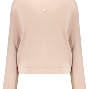 GUESS JEANS FELPA SENZA ZIP DONNA ROSA