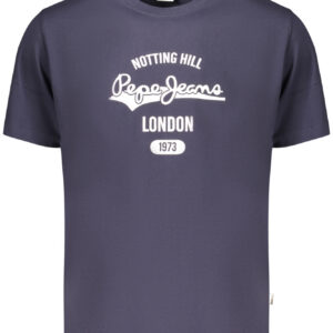 PEPE JEANS T-SHIRT MANICHE CORTE UOMO BLU