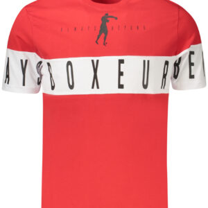 BOXEUR DES RUES T-SHIRT MANICHE CORTE UOMO ROSSO