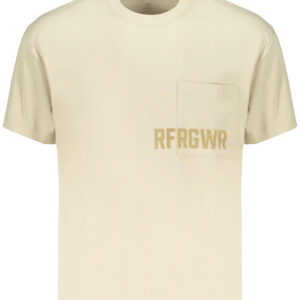 REFRIGIWEAR T-SHIRT MANICHE CORTE UOMO BEIGE