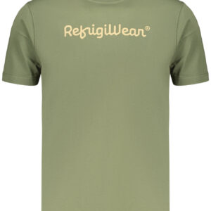 REFRIGIWEAR T-SHIRT MANICHE CORTE UOMO VERDE