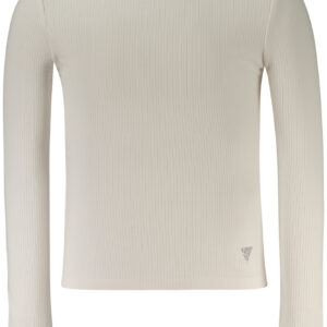 GUESS JEANS T-SHIRT MANICHE LUNGHE BAMBINA BIANCO