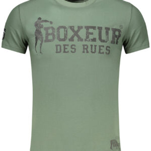 BOXEUR DES RUES T-SHIRT MANICHE CORTE UOMO VERDE