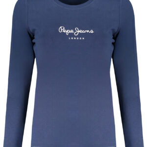 PEPE JEANS T-SHIRT MANICHE LUNGHE DONNA BLU