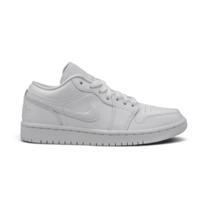 Jordan 1 Low Triple White (2022) (Women's)