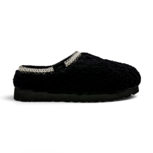 UGG Tasman Maxi Curly Slipper Black (Women's)