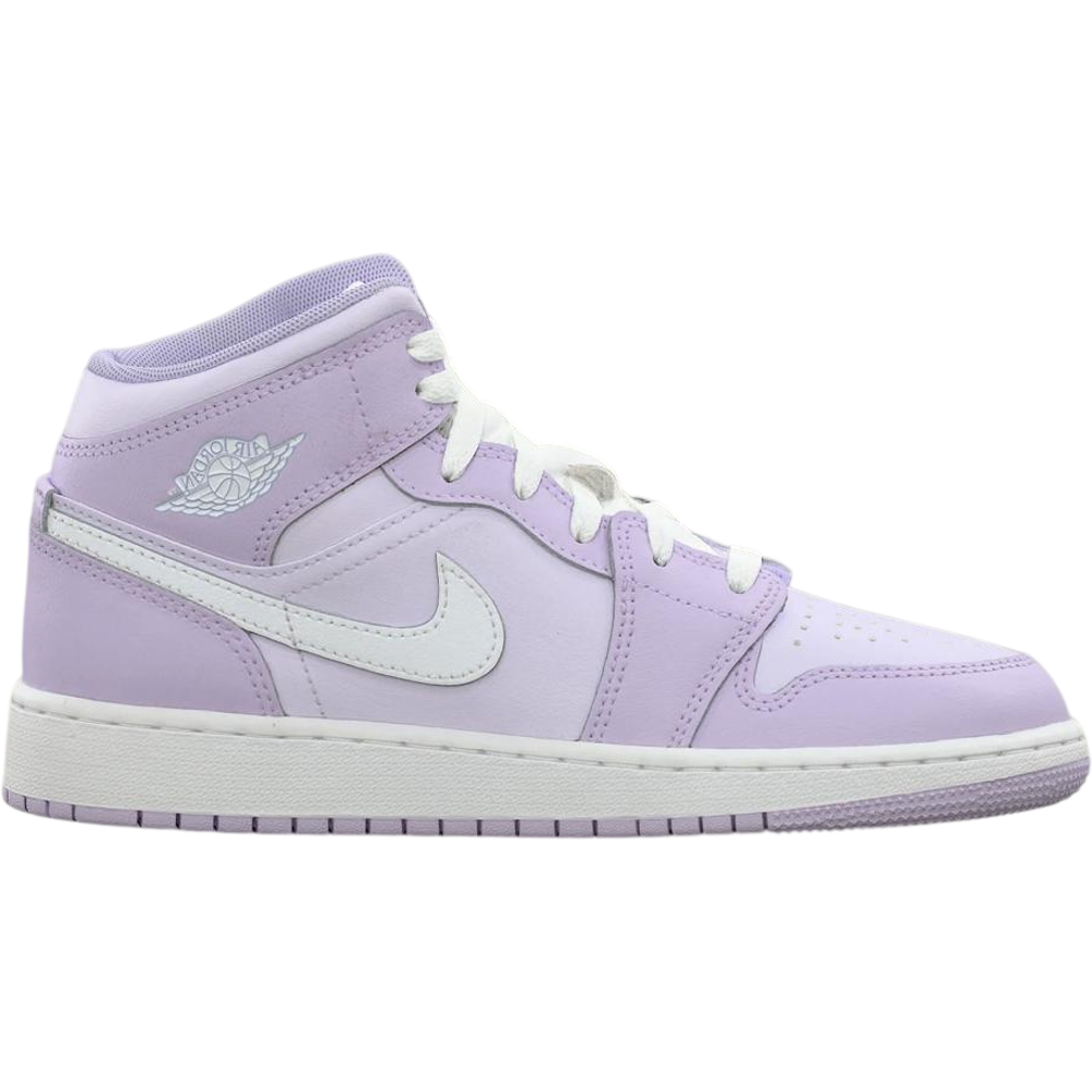 Jordan 1 Mid Violet Mist Barely Grape (GS)