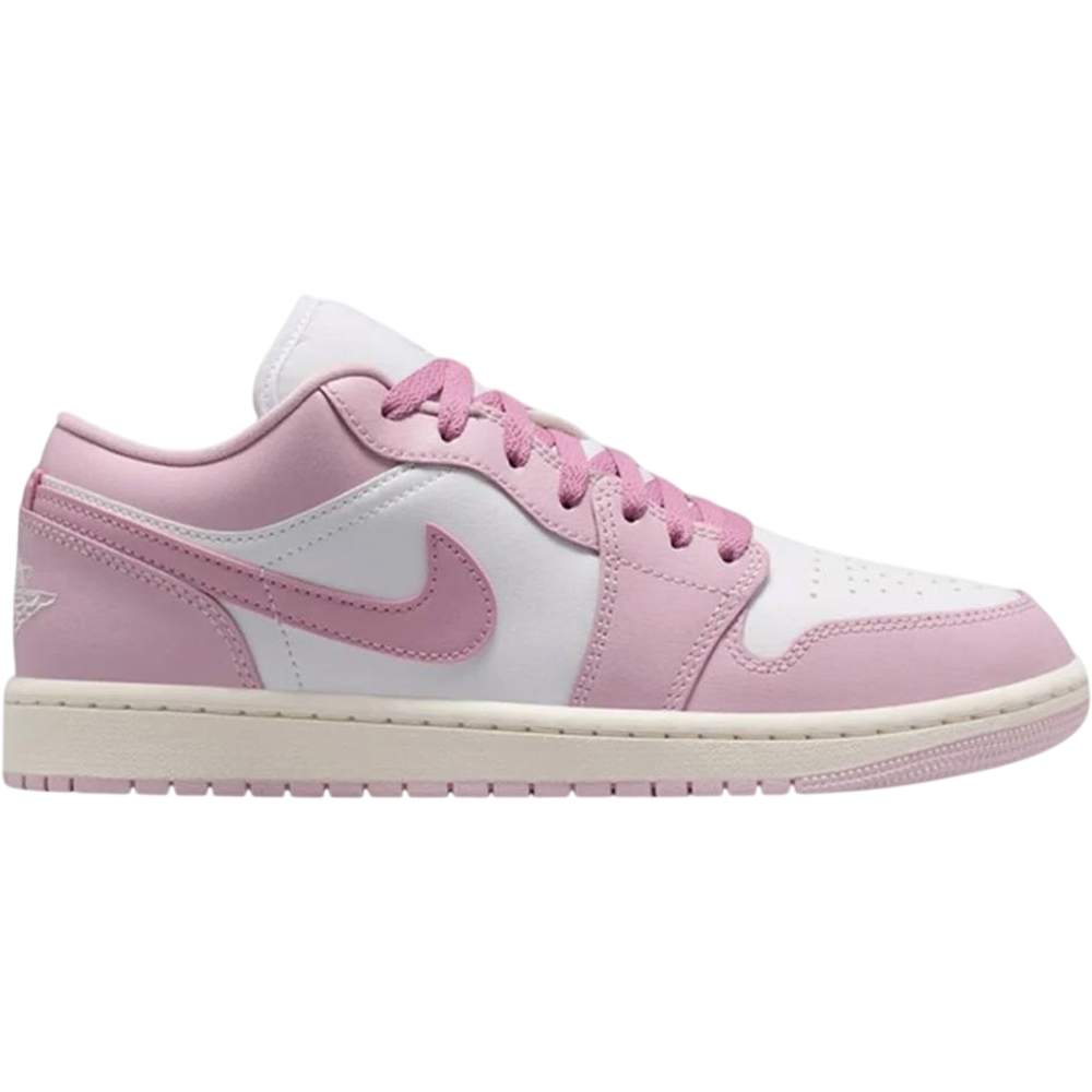 Jordan 1 Low Iced Carmine White (Women's)