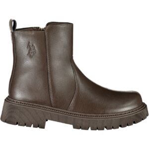 U.S. POLO ASSN. CALZATURA STIVALE DONNA MARRONE