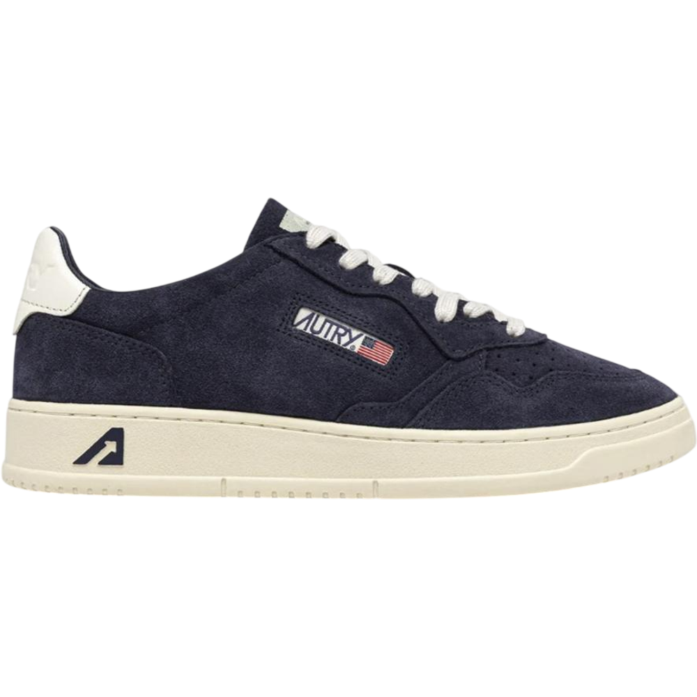 Autry Medalist Low Space White Suede