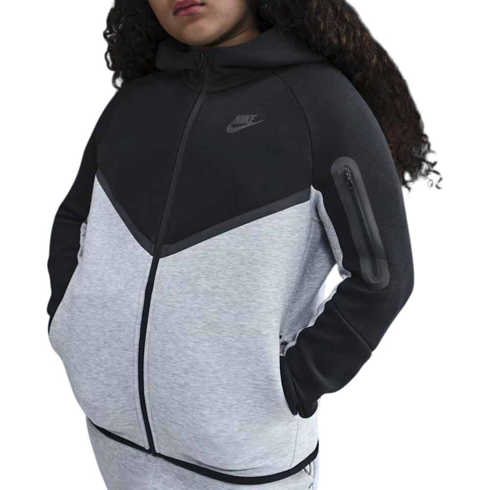 Nike Sportswear Tech Fleece Full-Zip Hoodie (GS) Extended Sizing
