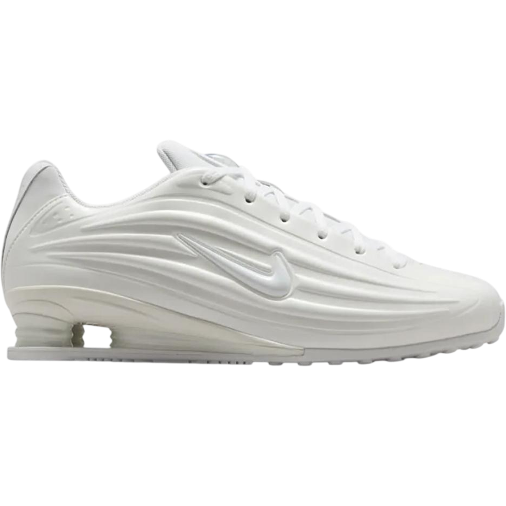 Nike Shox Z White/Metallic Silver (Women's)