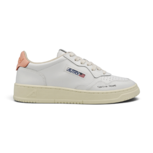 Autry Medalist DL White Peach Pink (Women's)