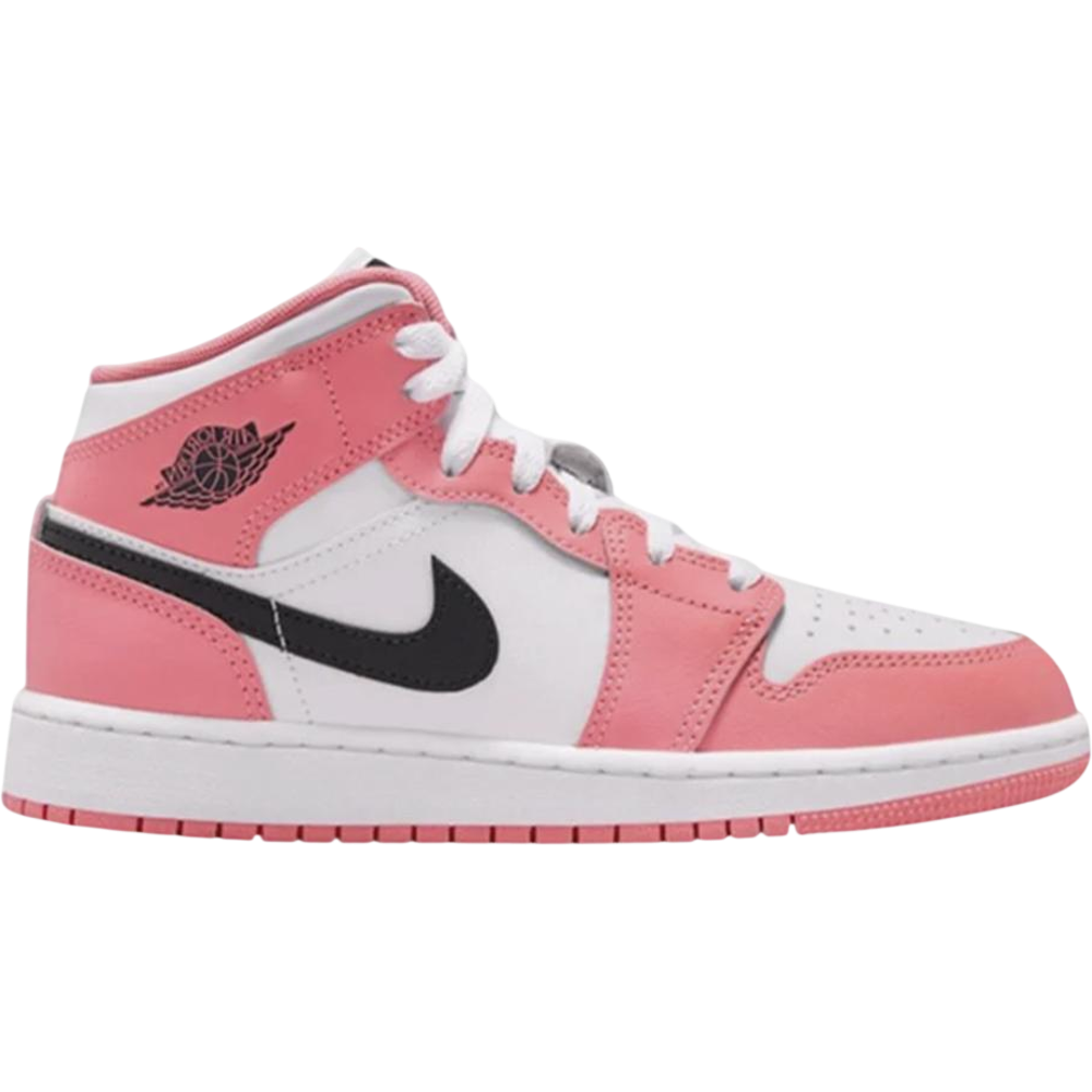Jordan 1 Mid Pink Gaze (GS)