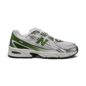 New Balance 740 V2 White Alpine Green