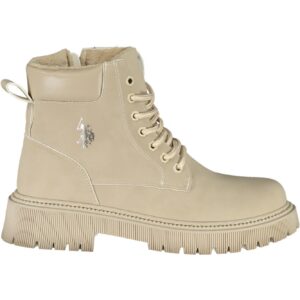 U.S. POLO ASSN. CALZATURA STIVALE DONNA BEIGE