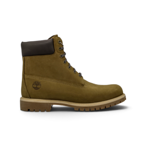 Timberland Premium 6-Inch Waterproof BOOTS NUBUCK OLIVE BROWN