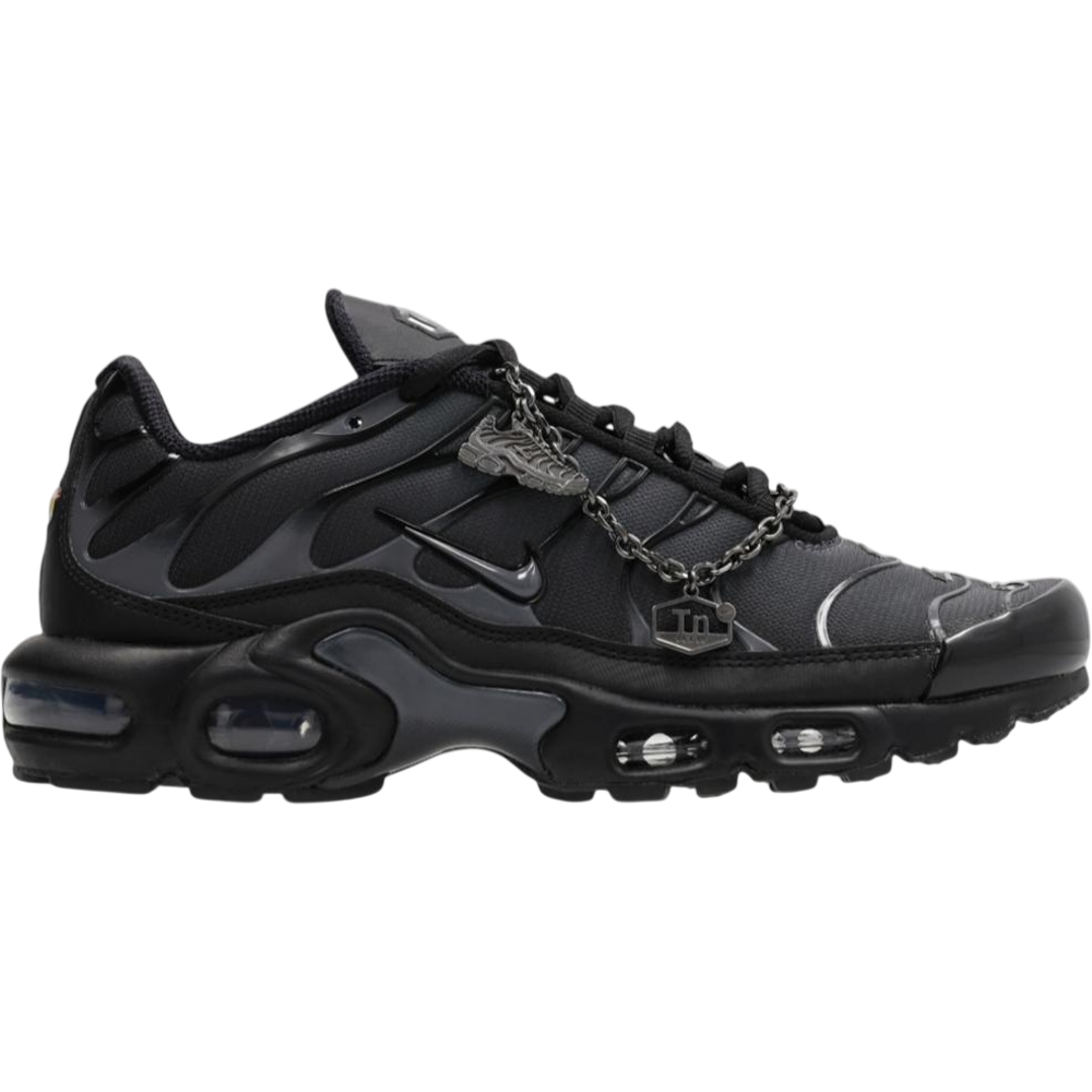Nike Air Max Plus Black/Metallic Silver (Women's)