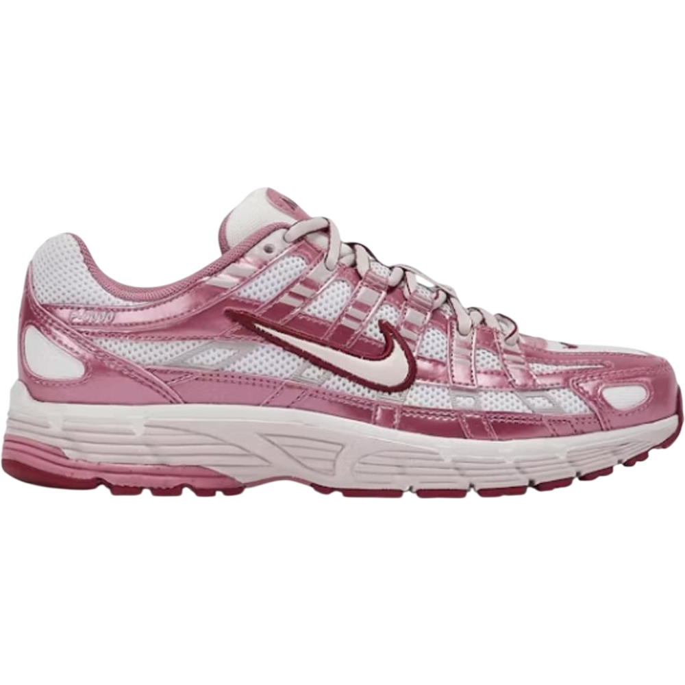 Nike P-6000 White Silt Red Peony (Women's)