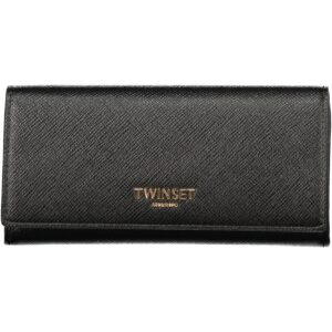 TWINSET PORTAFOGLIO DONNA NERO