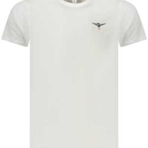 ACCADEMIA MILITARE T-SHIRT MANICHE CORTE UOMO BIANCO