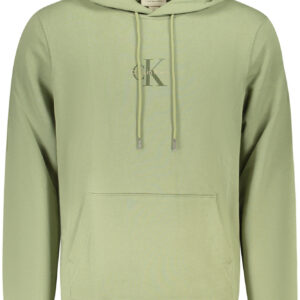 CALVIN KLEIN FELPA SENZA ZIP UOMO VERDE